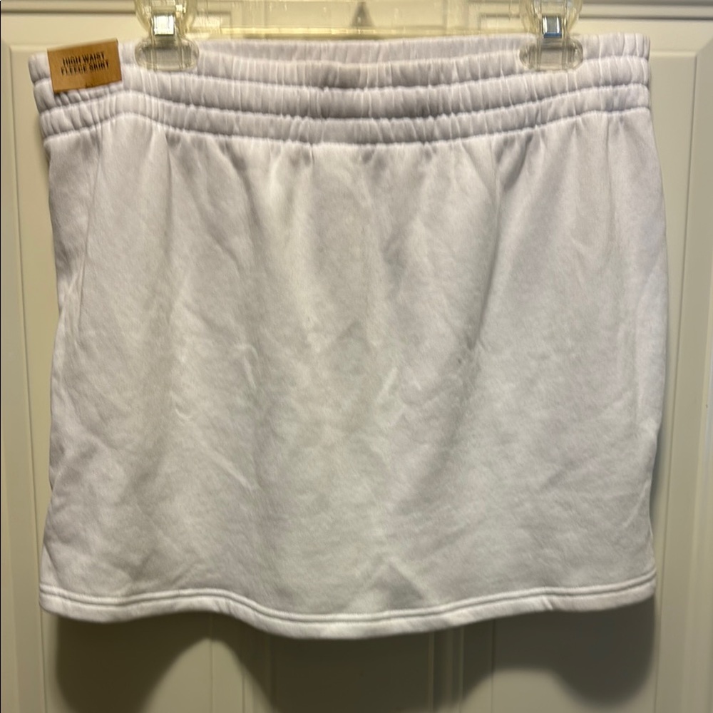 PINK Victoria's Secret White Mini Skirt